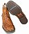 Botina Texana Camel Avest Sola Marrom Bico Quadrado - Imagem 4