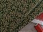 Tricoline Estampado com Raminhos Dourado - 1 metro - Imagem 3