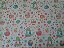 Tricoline Creme Estampada Páscoa Casal de Coelhos - 25cm x 1,50m - Imagem 3