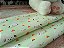 Feltro Verde Estampado com Coelhinhos e Cenouras - 25cm x 1,40m - Imagem 1