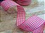 Fita Xadrez (30mm) Pink e Branco ### PONTA DE ESTOQUE ### - Imagem 1