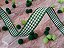 Fita Xadrez (15mm) Verde Bandeira e Branco ### PONTA DE ESTOQUE ### - Imagem 1