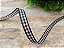 Fita Xadrez (7mm) Preto e Branco ### PONTA DE ESTOQUE ### - Imagem 1