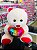 Urso fofo com coração - Imagem 1