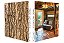Livro Caixa TREE HOUSE - Madeira 30x23x4cm - Imagem 1