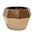 Mini Vaso COBRE OITAVADO - Cerâmica 7x7x7cm - Imagem 1