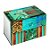 Caixa VIDRO COM 2 GAVETAS - Vidro 19x13x13cm - Imagem 1