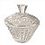Bomboniére CLEAR - Vidro 20x19x19cm - Imagem 1