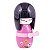 Kokeshi Nail Mimosa - Madeira 12x6x6cm - Imagem 1
