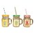 Trio Copo PIC NIC - Vidro 13x23x12cm - Imagem 1