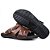 Chinelo Masculino de Couro Havana (10C0900LTHAV) - Imagem 2