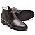Botina Casual Conforto Couro de Carneiro Marrom (RT1501MSTCFE) - Imagem 5