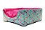 Cama Iglu e Toca Para Cachorro Luppet Luxo Rosa Borboleta Tamanho:G (LP1216-04G) - Imagem 4