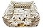 Cama para Cachorro Quadrada Impermeavel Luppet Bege Pets Tamanho:XGG (LP80210-06 - Imagem 2