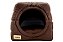 Cama Iglu e Toca Para Cachorro Luppet Marrom Super Luxo (LP70121-02) - Imagem 8
