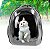 Mochila Pet Visão Panorâmica Gato Cachorro Cão Passeios Astronauta Cor:Azul ( - Imagem 1
