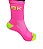 Meias UseDD 5/10/21/42 KM Rosa com Flúor 39 A 43 - Imagem 3