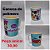 Caneca reforçada em polímero, estampada com motivo infantil - Imagem 1