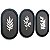Trio de placas floral oval - Imagem 2