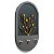 Porta chaves floral oval - Imagem 3