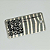 500 plaquinhas em Inox 30 × 13 mm com QR Code Gravado - Imagem 2