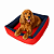 Cama Para Cachorro Pequeno e Médio Quadrada Lisa Confortável - Imagem 2