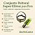 Conjunto Peitoral Nylon Super Glitter Com Guia Para Cachorro - Imagem 2