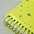 Caderno Universitário DAC Espiral Com Malote Zip Bubble Amarelo - Imagem 3