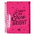 Caderno Universitário DAC Espiral Com Malote Zip Bubble Rosa - Imagem 1
