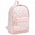 Mochila TILIBRA Académie Coração Metalizado Rosa - Imagem 1