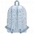 Mochila TILIBRA Académie Coração Metalizado Azul - Imagem 3