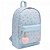 Mochila TILIBRA Académie Coração Metalizado Azul - Imagem 1