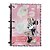 Caderno Argolado Colegial Sem Lombo Minnie Mouse Com Elástico E 144 Fls Decoradas DAC - Imagem 1