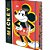Fichário Colegial Mickey Mouse Com 48 Fls Decoradas DAC - Imagem 3