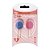 Clips Pom Pom Love Color 50mm - 2 Unds Molin - Imagem 1