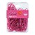 Clips Love Pink 33mm Caixa Com 100 Unds Molin - Imagem 1