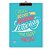 Prancheta Lettering Desenho Com Clip Com Folhas Brancas DAC - Imagem 1
