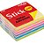 Bloco De Notas Adesivas Cubo Mixed Neo Cores 76x76mm C/ 400 Fls Molin - Imagem 2