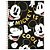 Caderno Universitário Mickey 1 Matéria C/80 Folhas Tilibra - Imagem 1
