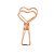 Prendedor Love Heart 6 Unds Molin - Imagem 1