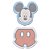 Bloco De Notas Adesivas Mickey Mouse 25 Folhas Cada Molin - Imagem 1