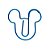 Clips Especial Face Azul 30mm Mickey Mouse Caixa Com 12 Unds Molin - Imagem 1