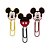 Clips 50mm Mickey Mouse Com 4 Unds Molin - Imagem 2