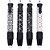 Caneta Borracha Com Acionamento Retrátil Love Black And White Molin - Cada - Imagem 2