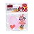 Bloco De Notas Adesivas Fashion Minnie Mouse 50 Folhas Molin - Imagem 1