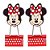 Binder Clips 25mm Minnie Mouse Blister Com 2 Unds Molin - Imagem 1