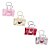 Binder Clips 32mm Minnie Mouse Blister Com 4 Unds Molin - Imagem 2