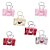 Binder Clips 25mm Minnie Mouse Blister Com 6 Unds Molin - Imagem 1