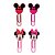 Clips 50mm Minnie Mouse Com 4 Unds Molin - Imagem 1
