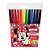 Canetinha Hidrocor Minnie Mouse Molin - Estojo Com 12 Cores - Cada - Imagem 1